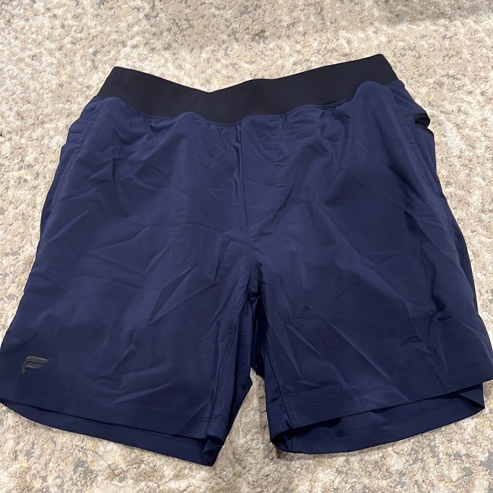 The Franchise Short (Lined) navy blue and black size L in EUC